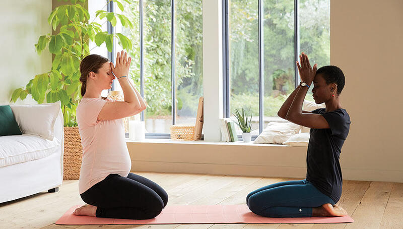 Zwangerschapsyoga, bij je thuis 