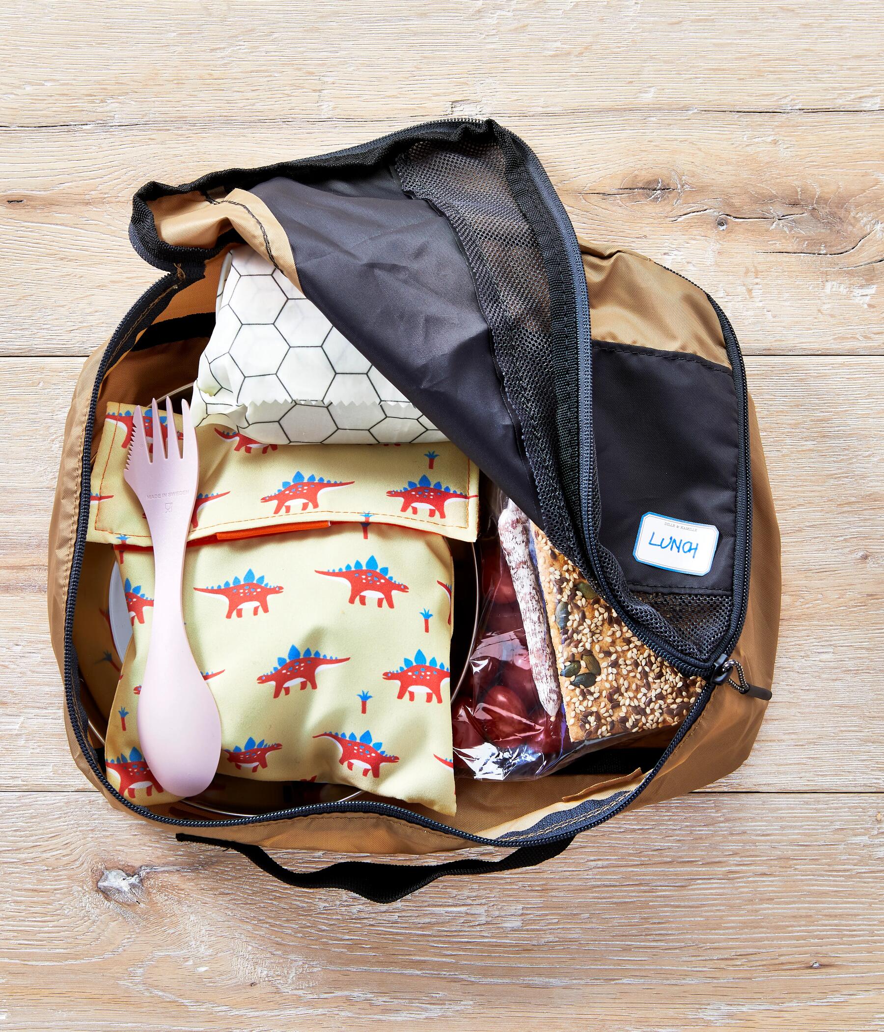 Food packs op trektocht