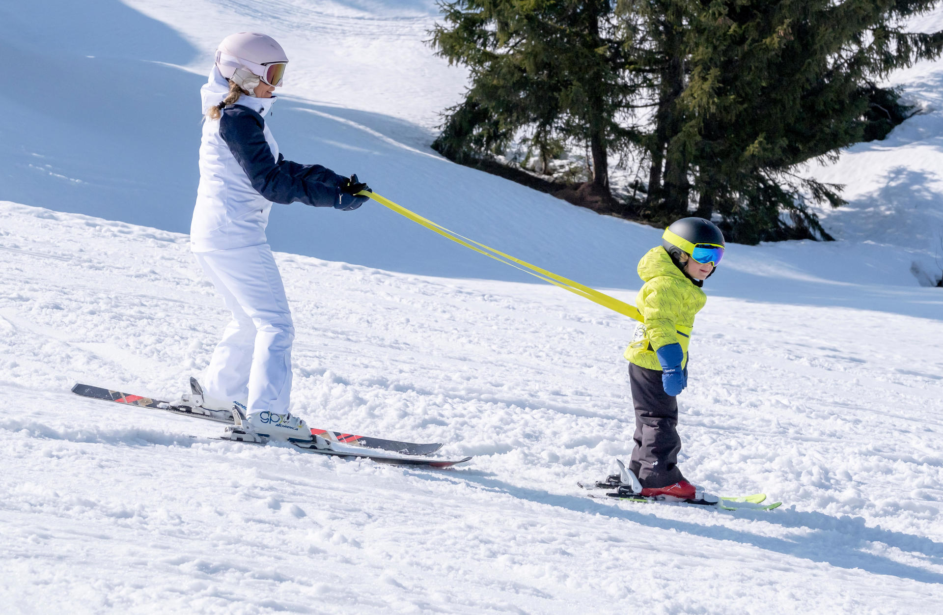 bien utiliser le harnais de ski skiwiz