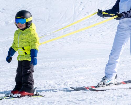 learn to ski progressively and  safely with skiwiz 