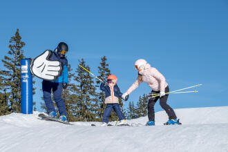 levar as crianças a gostar de ski teaser