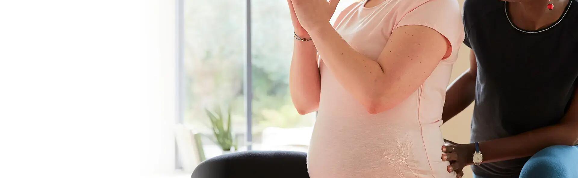 pregnancy yoga