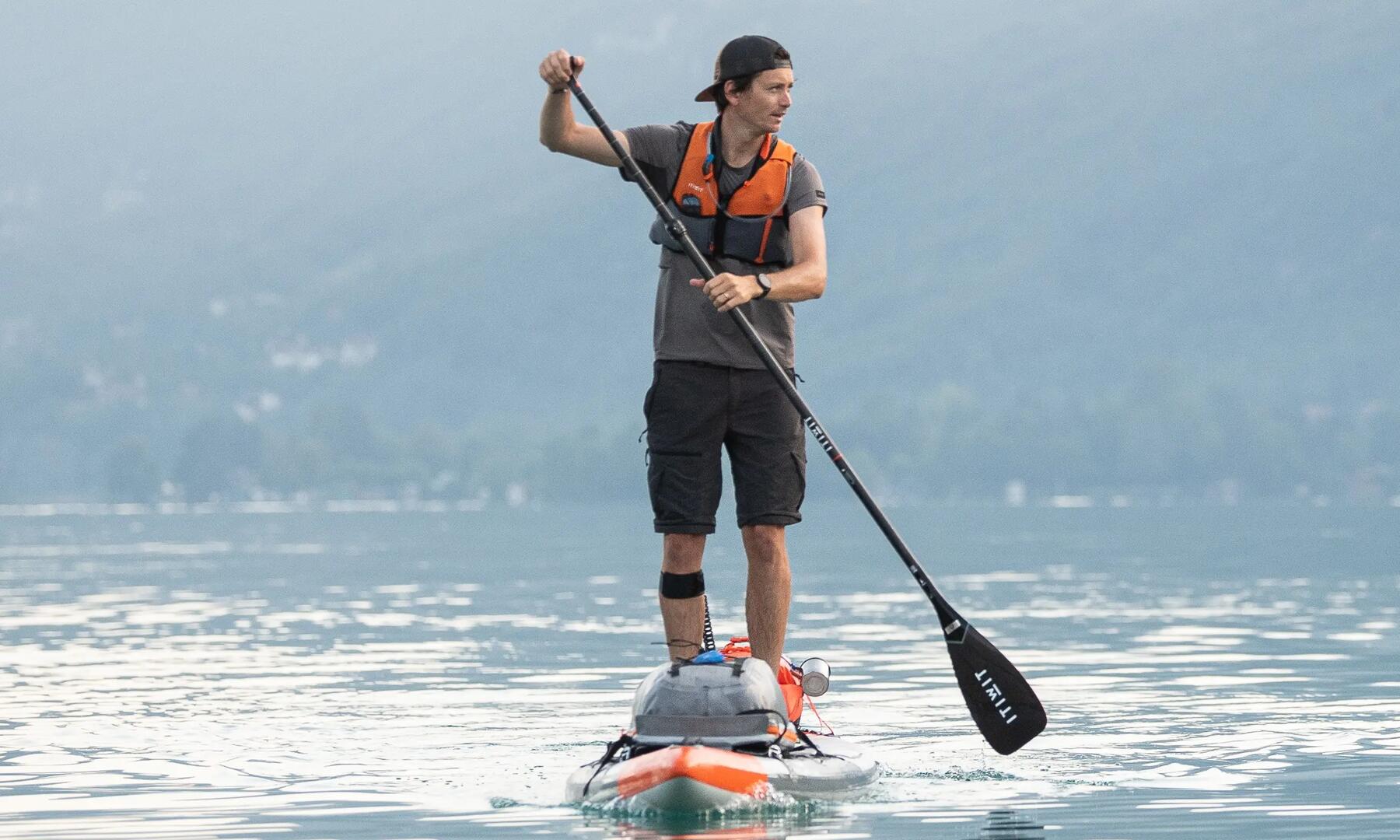 stand up paddle pagaia lago colete remar
