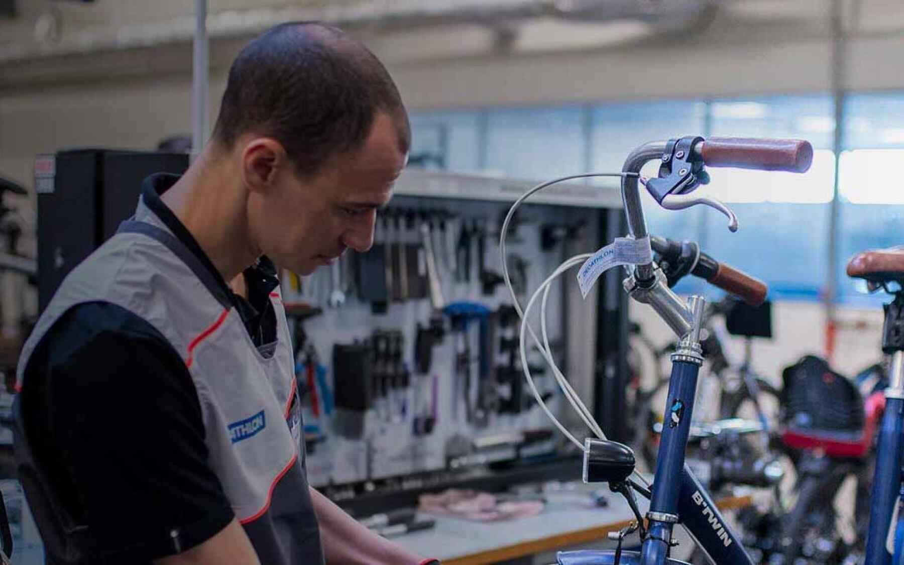 Wsparcie techniczne roweru dziecięcego B'twin Astronauta 500 serwis