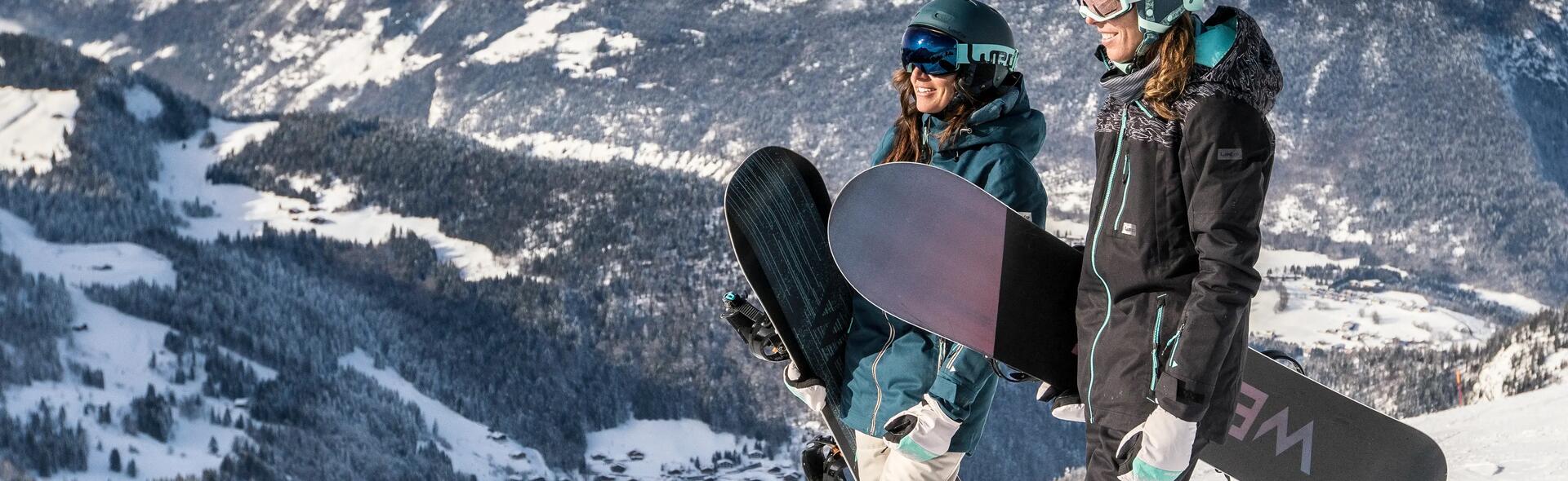 how to carry your snowboard - wedze tips  