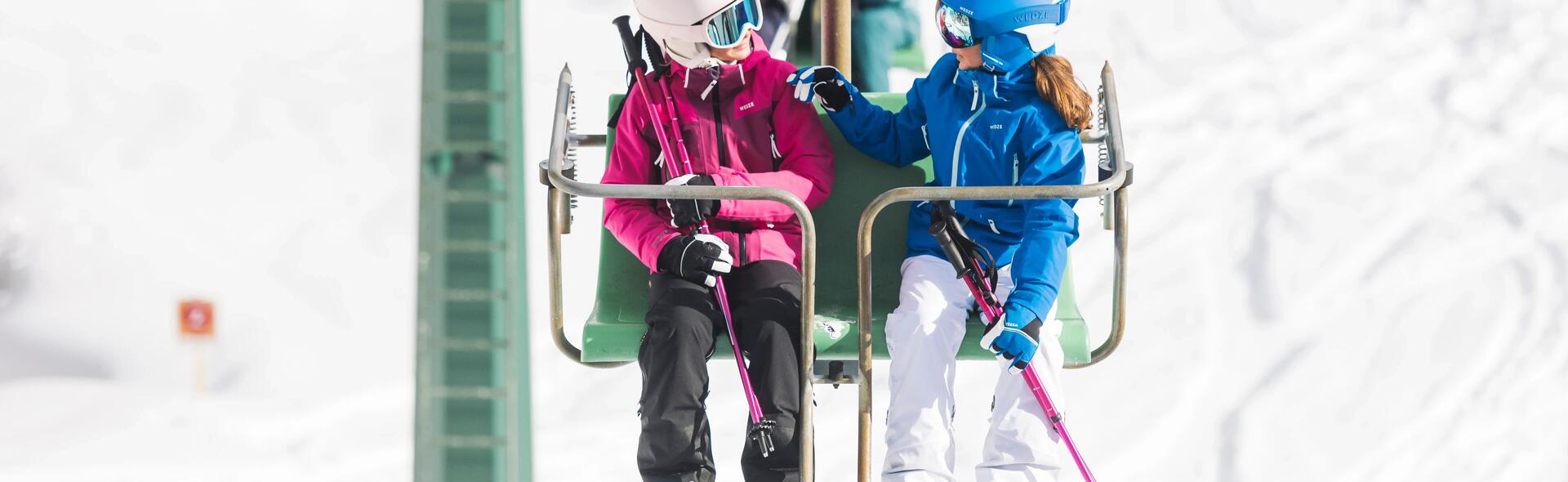 Como escolher luvas ou luvas sem dedo para ski criança