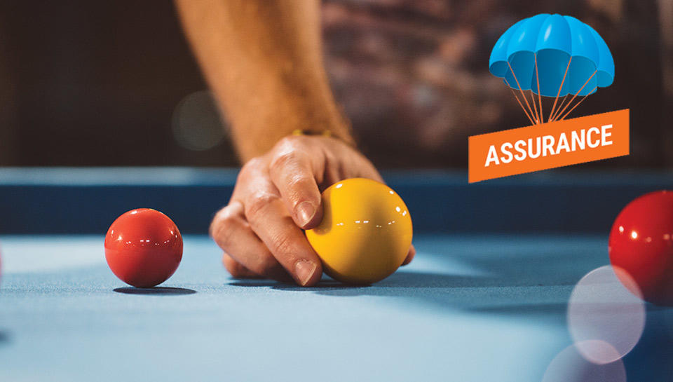 Assurance billard