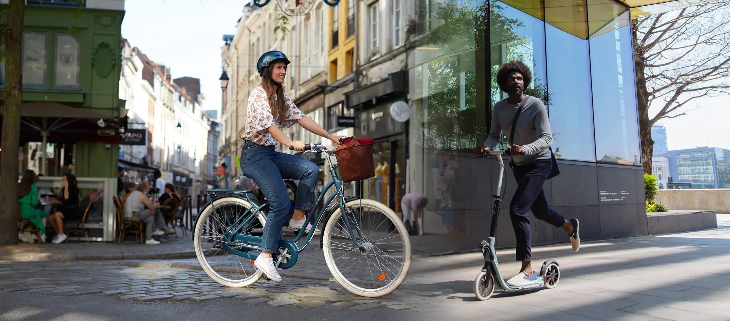 Bicicleta o patinete: ¿cuál elegir?