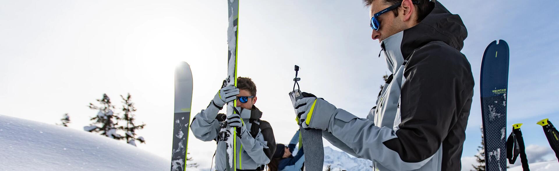 bien entretenir ses skis de randonnée et ses peaux avec Wed'ze