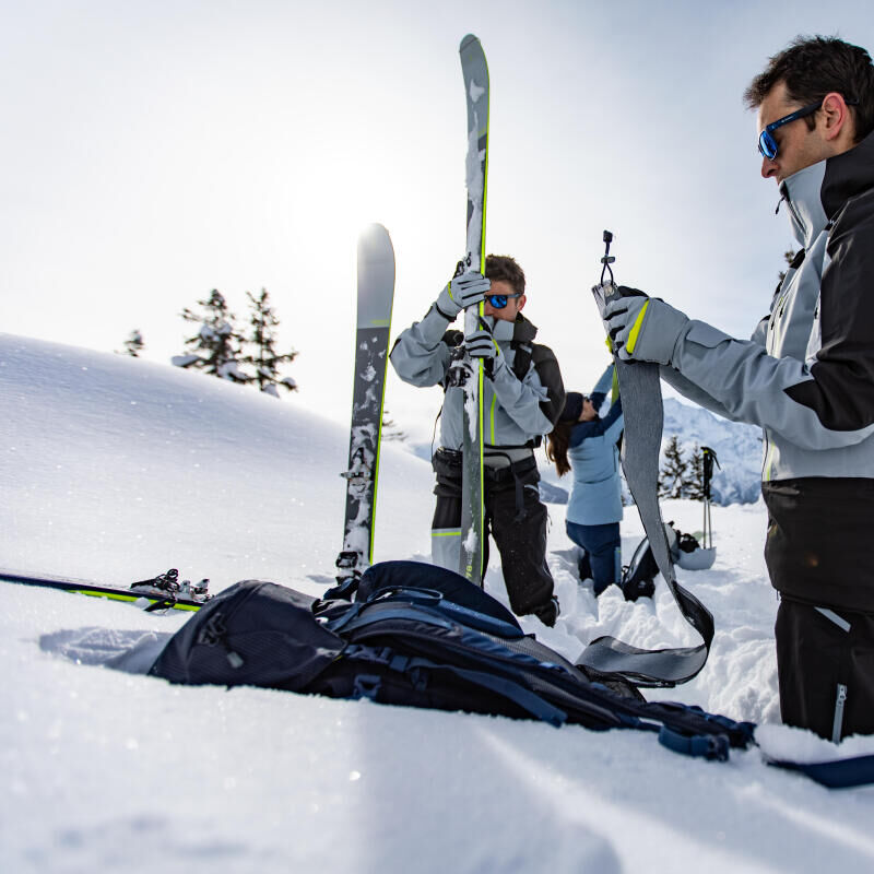 take care of your touring skis and skins with Wed'ze