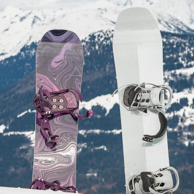 Caractéristiques techniques d'un snowboard - fond
