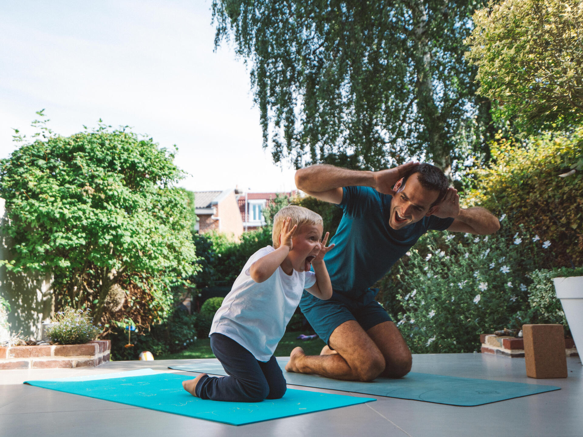 Tenue yoga enfant sale