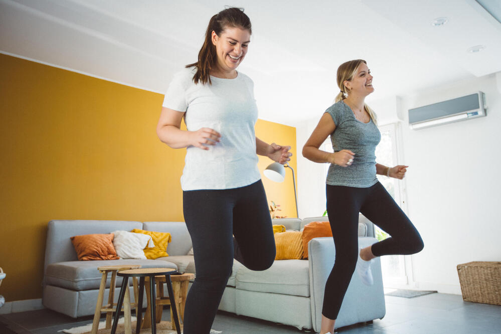 femme qui font du sport