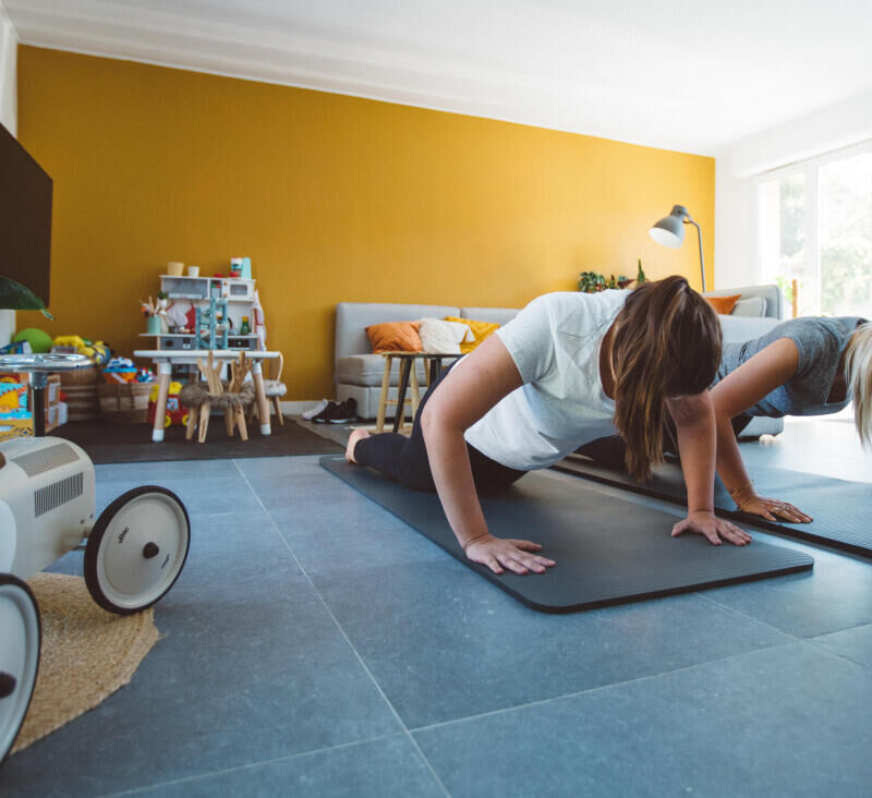 iniziare a fare sport in casa
