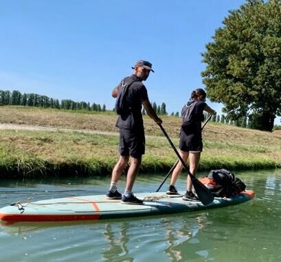 stand up paddle tandem trip itiwit france