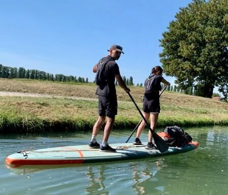stand up paddle descente ourcq