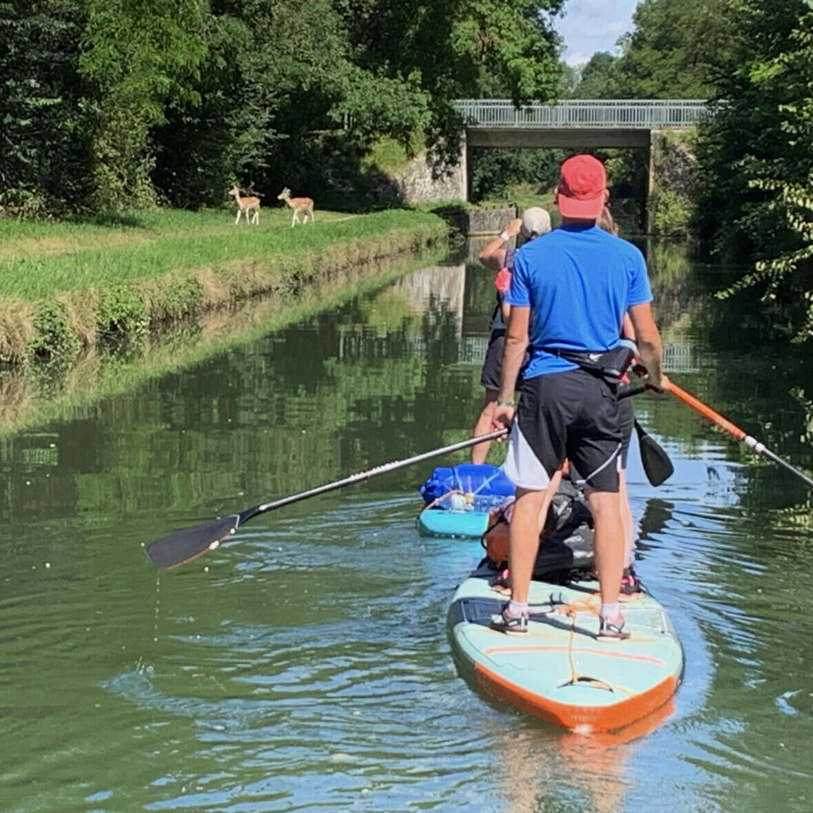stand up paddle tandem trip france