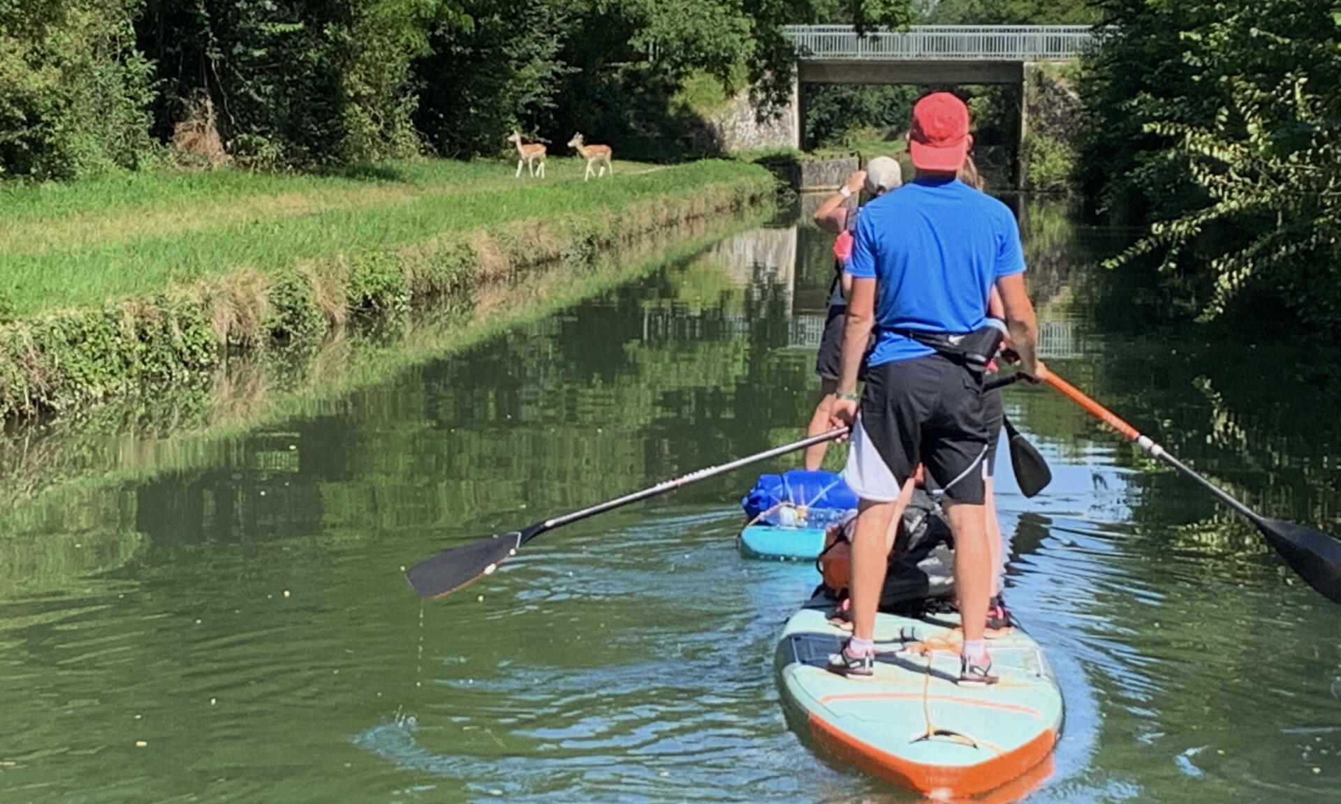 stand up paddle canal ourcq
