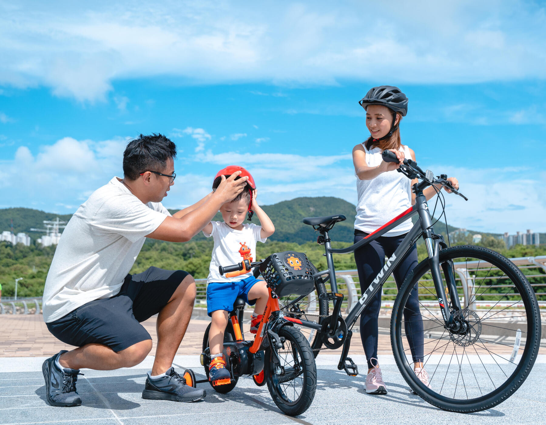 Biking with your kids