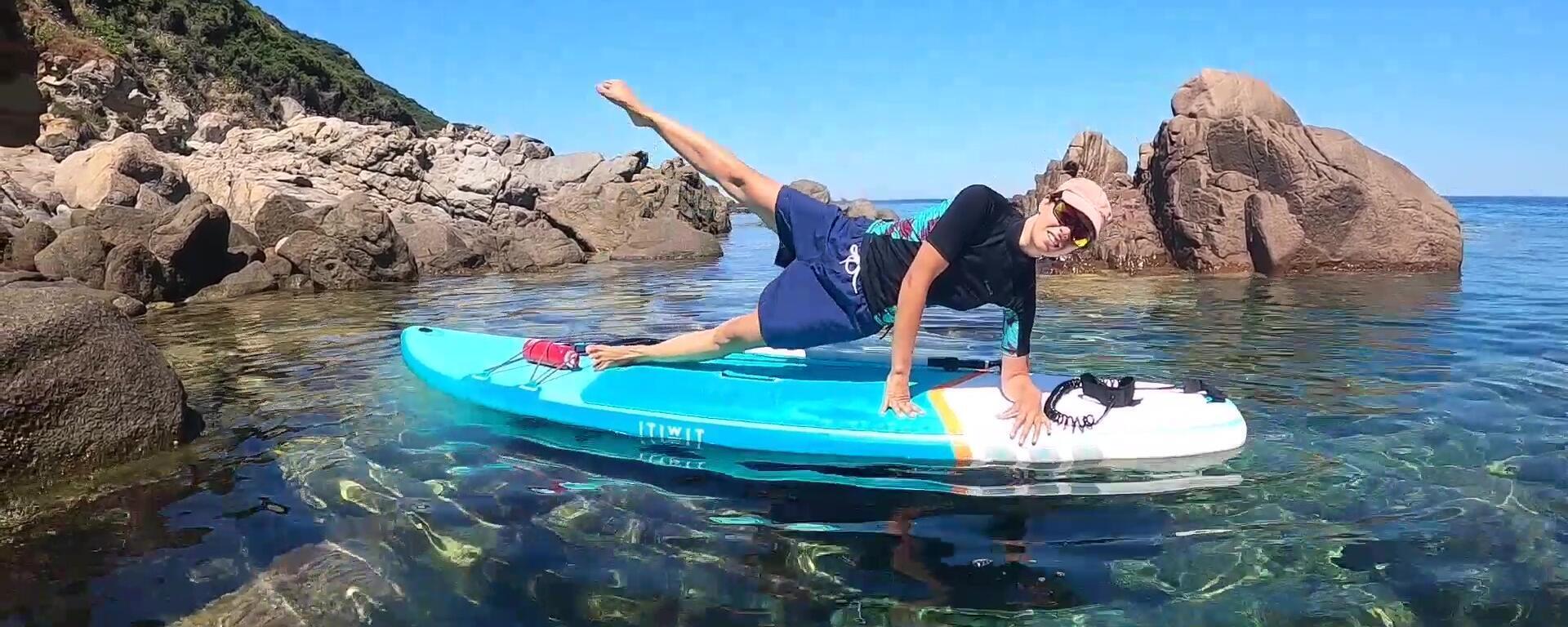 stand up paddle yoga