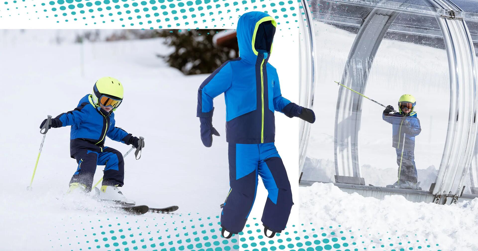 TENUE DE SKI ENFANT PULL N FIT 