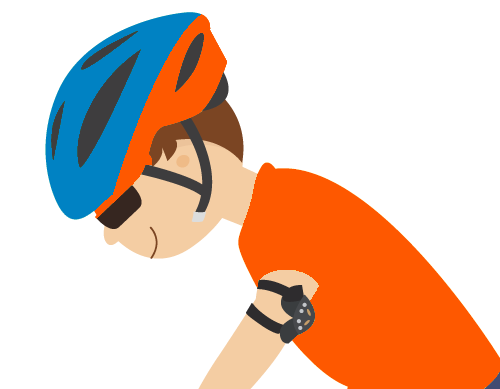 4 STEPS TO WEAR A HELMET: ADJUST THE TIGHTNESS OF THE HELMET
