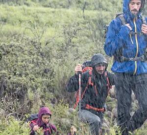 Wandern im Regen