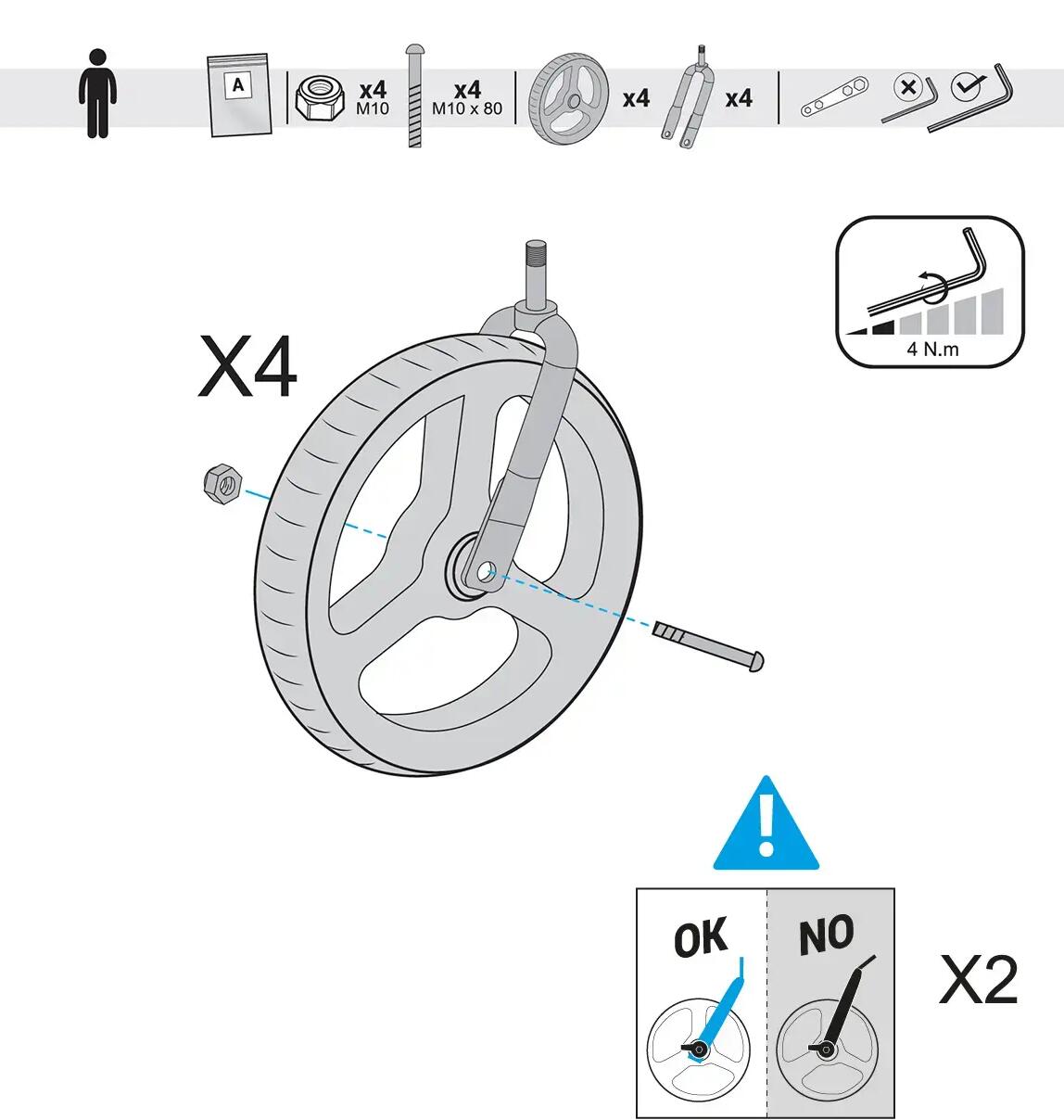 Instrucciones de montaje Pongori PPT 500