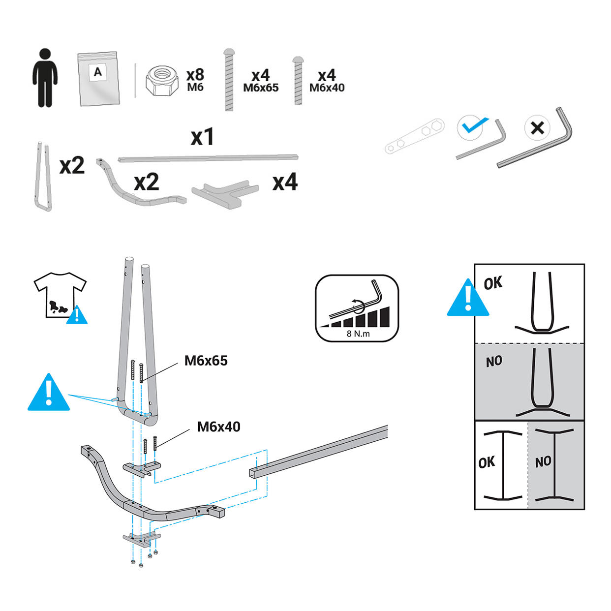 Instrucciones de montaje Pongori PPT 500