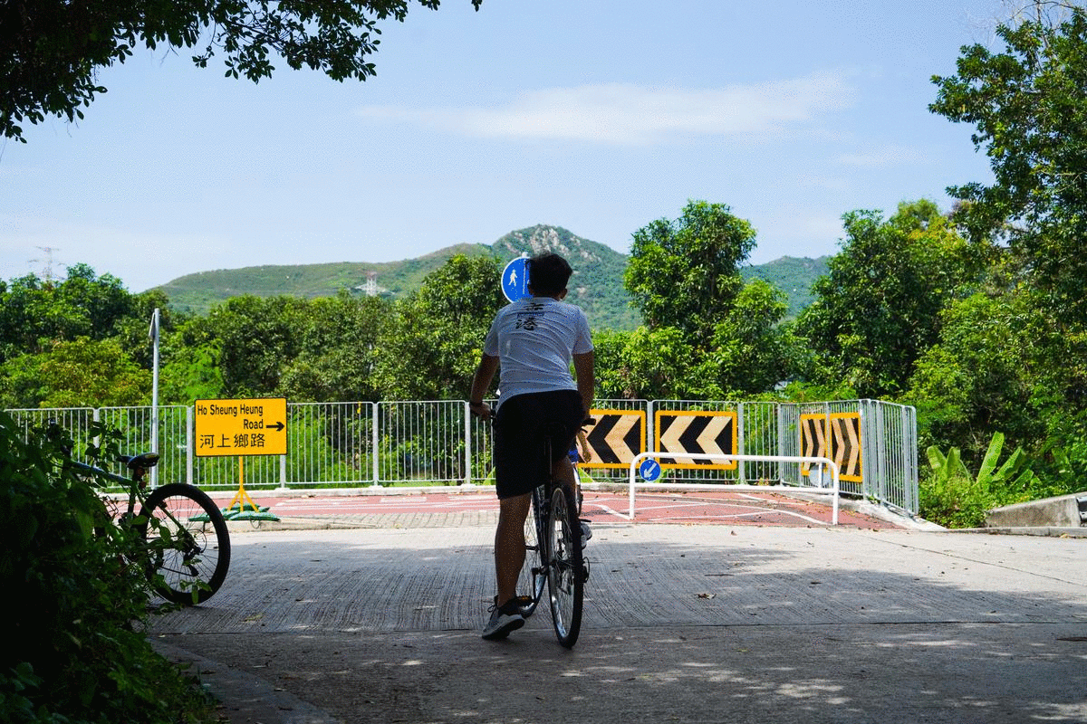 CYCLING | TEST RIDE ON NEW CYCLE ROUTE BETWEEN SHEUNG SHUI & YUEN LONG