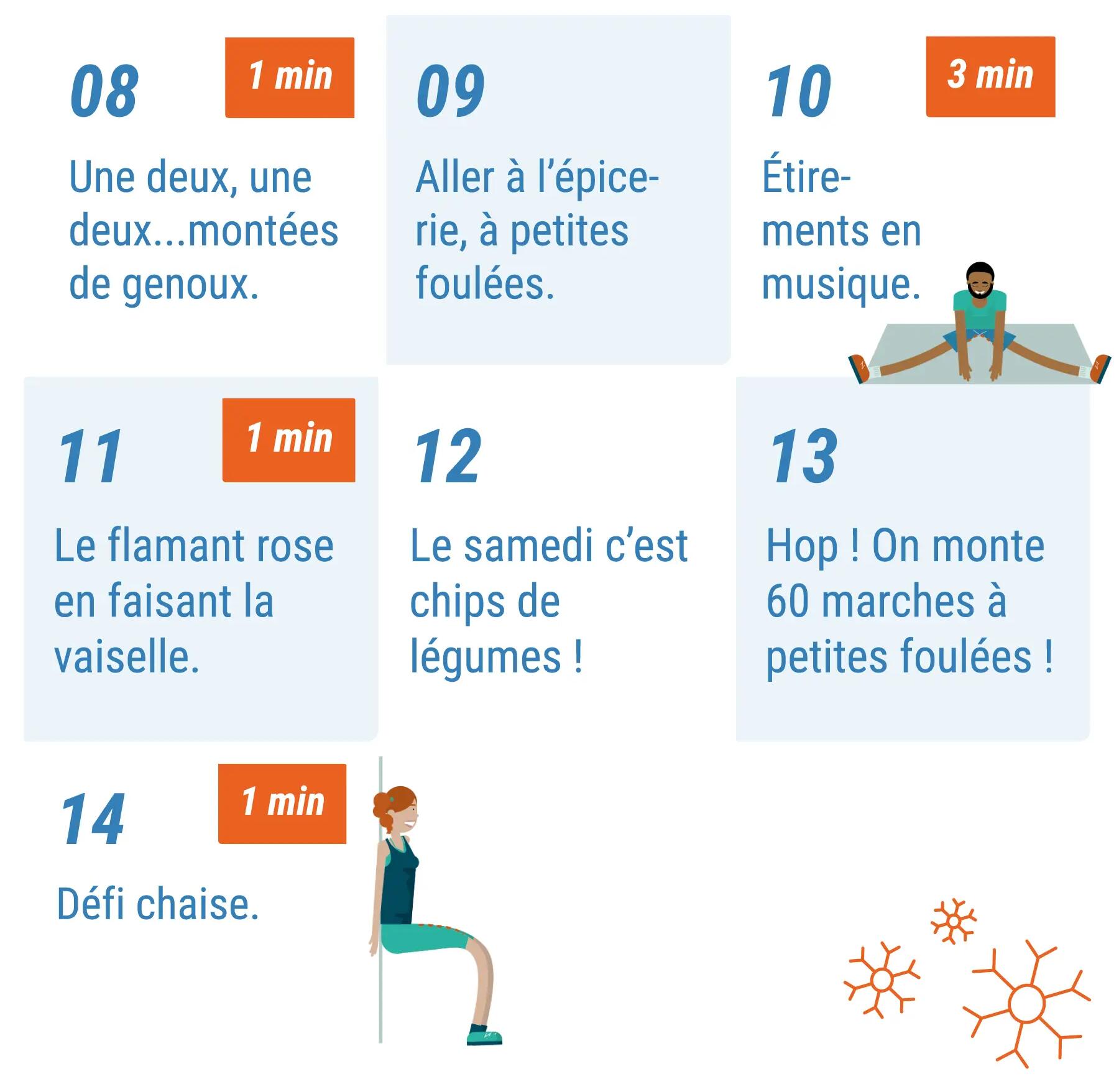 1 mois pour garder la forme ! 