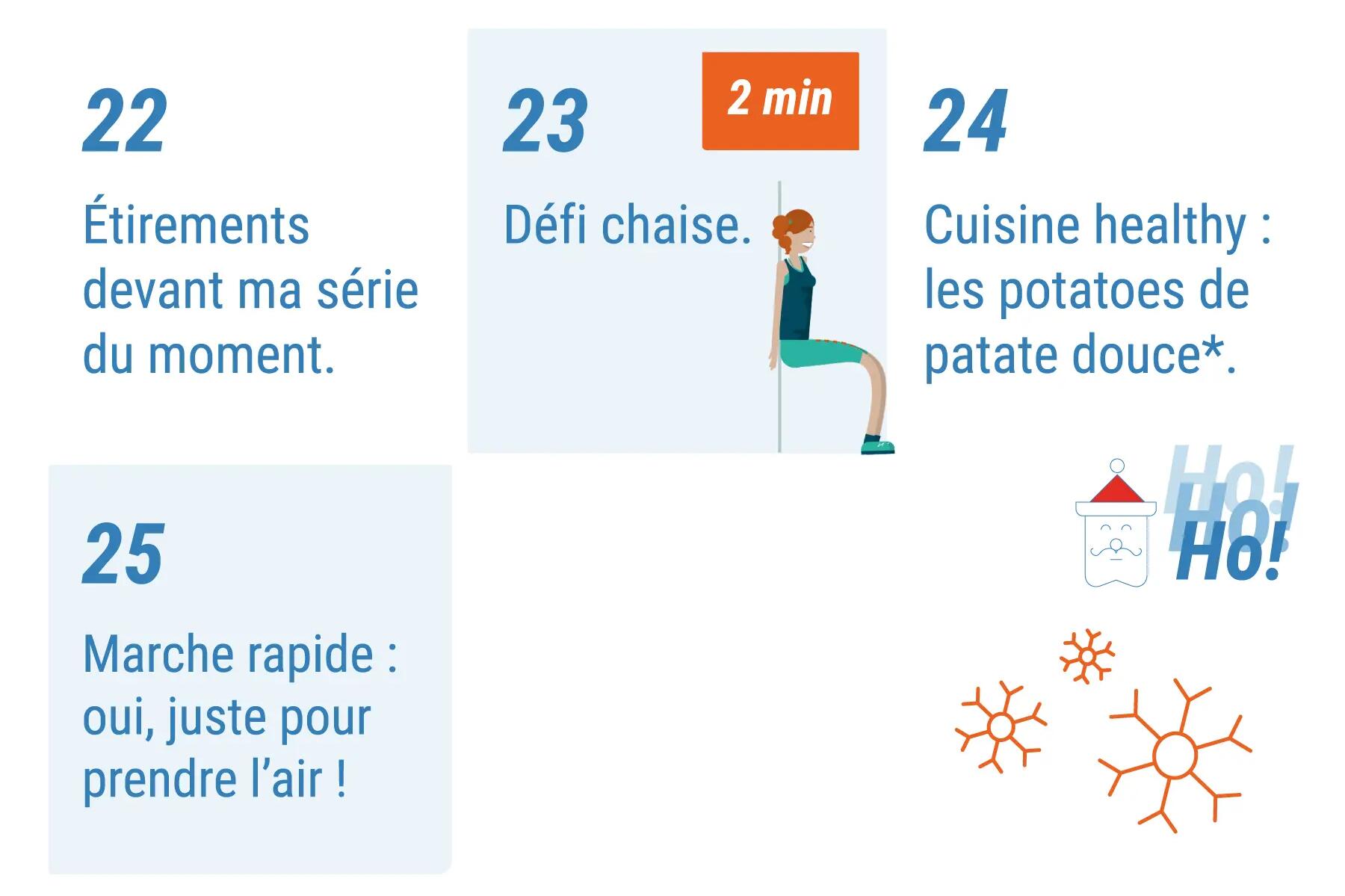 1 mois pour garder la forme ! 