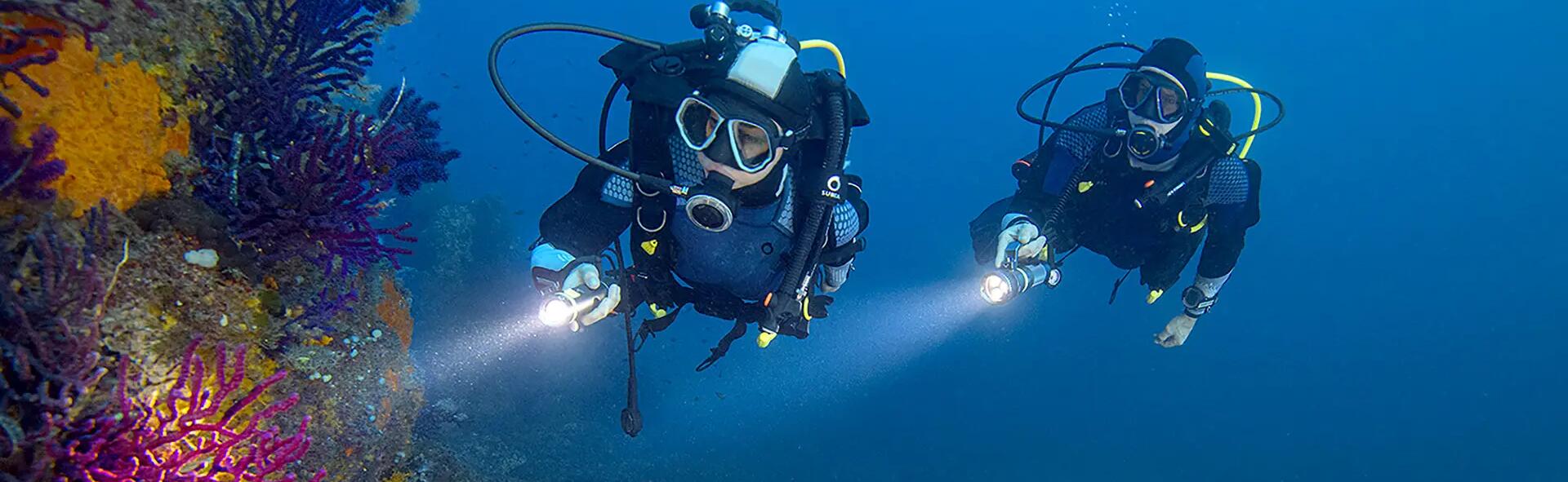 Scuba diving