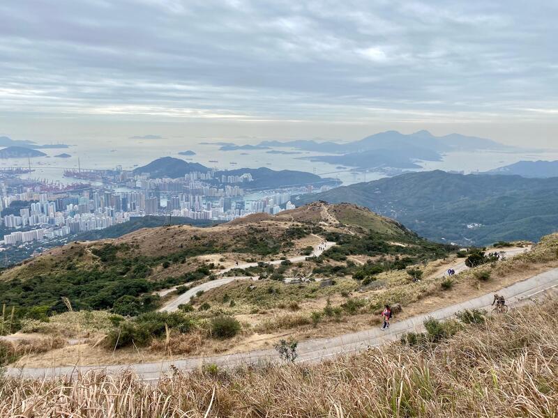 行山 | 大帽山行山路線 | 大帽山山頂雷達站為終點