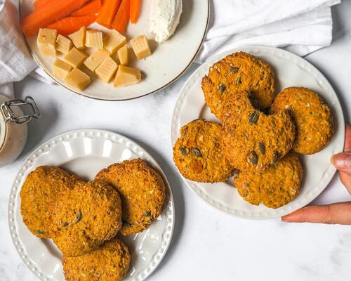 Recette healthy : cookies salés