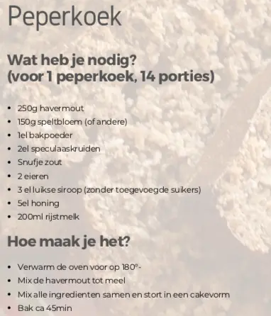 Recept: Peperkoek