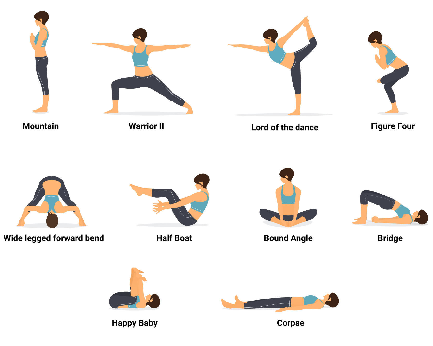 Yoga routine for snowshoe enthusiasts