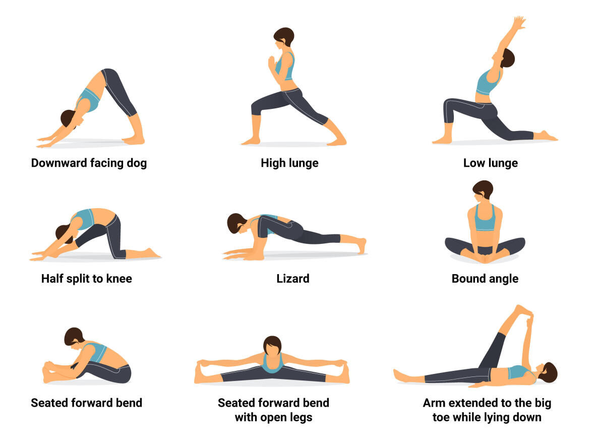 Yoga routine for runners