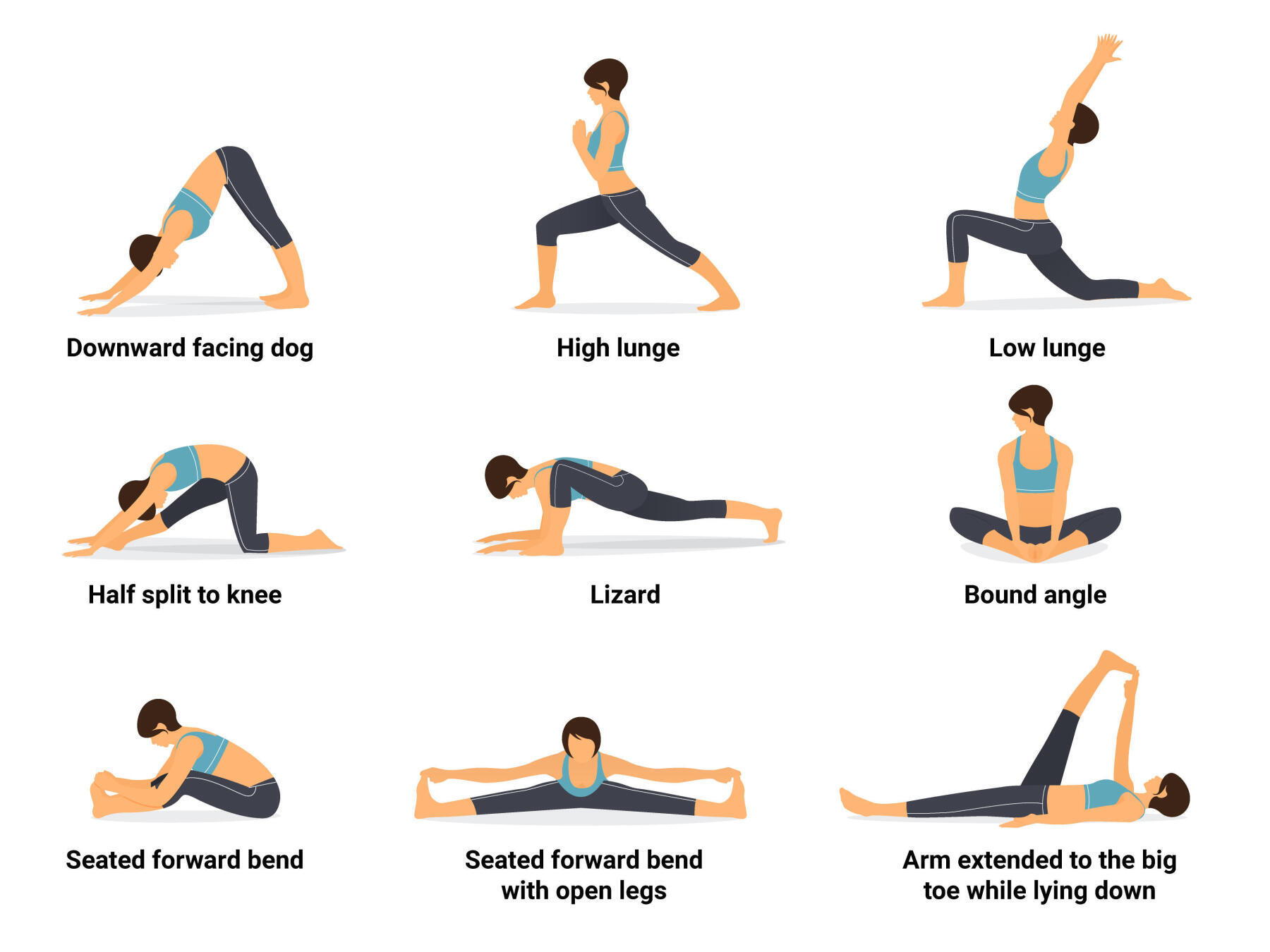Bound Lizard Pose Yoga (Baddha Utthan Pristhasana) | One Minute Yoga | Yoga  Flow With Kim - YouTube