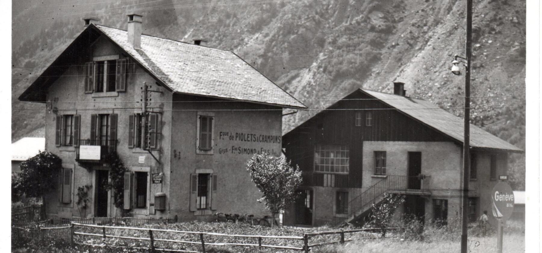 primeira fabrica em les bossons chamonix