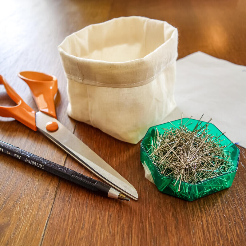 TUTO PANIER - CORBEILLE FACILE POUR LINGETTES LAVABLES