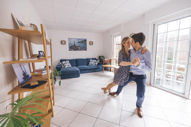 La danse en couple, un bon moyen de se mettre au sport à deux.