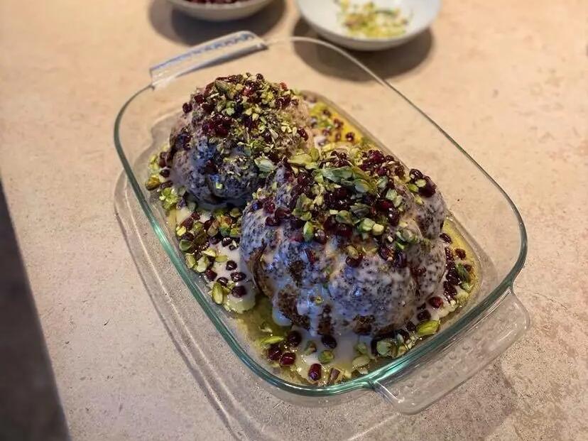 Recette : Chou-fleur rôti au tahini