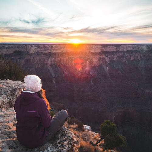 LA MICRO-AVENTURE de joana et eric AU GRAND CANYON