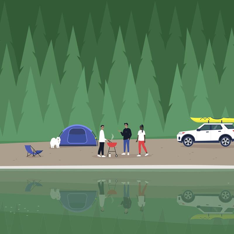 Micro-aventure : j’irai pédaler près de chez vous