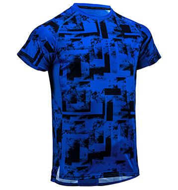 t-shirt bleu