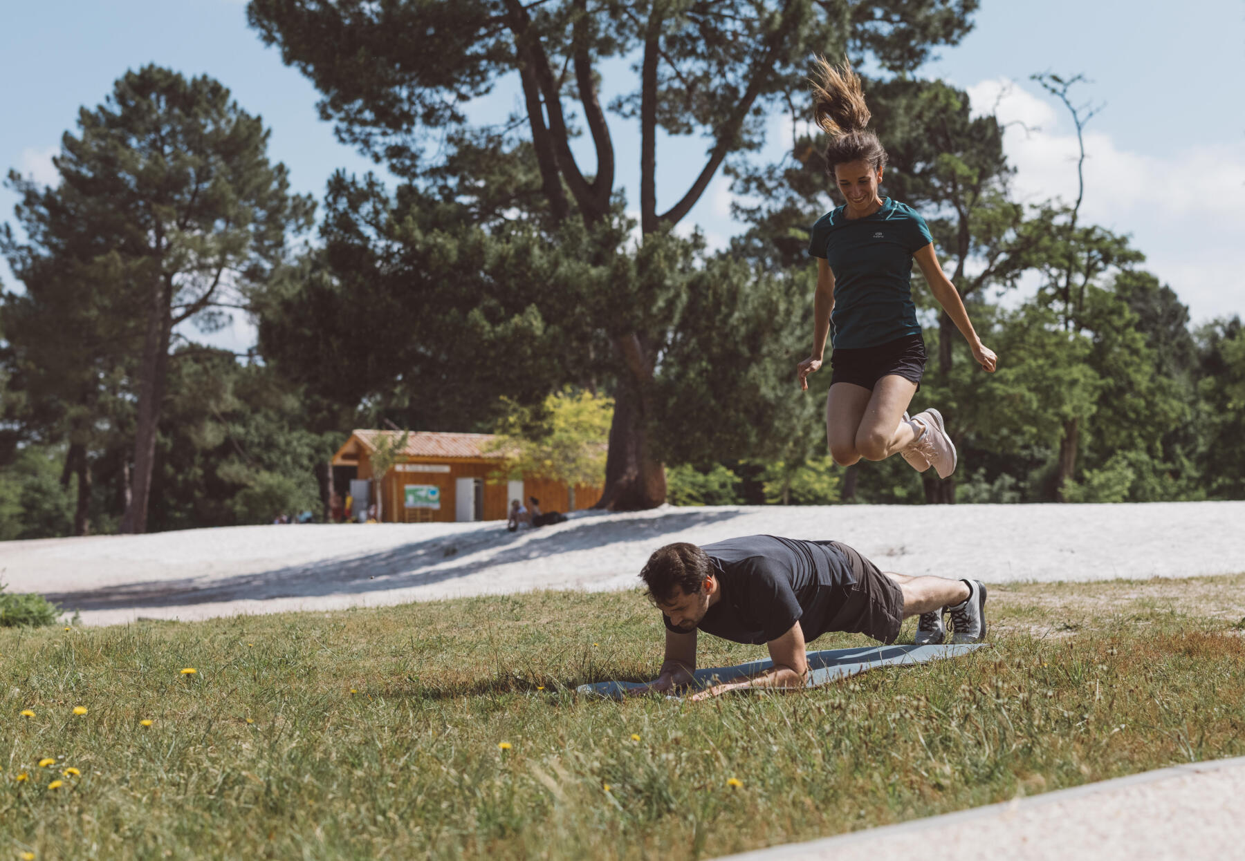 Exercices de sport faciles (ou pas) à faire à deux