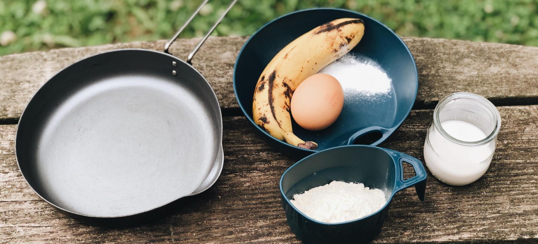 Receta de tortitas de avena y plátano