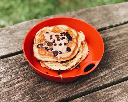 Receta de tortitas de avena y plátano