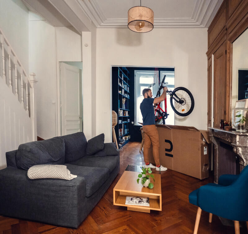 Cosa fare del cartone di imballaggio dopo la consegna della bici?
